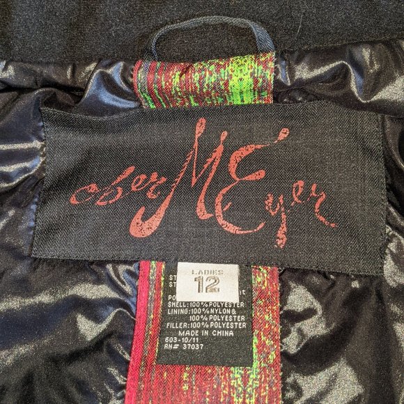 Obermeryer Insulated Weatherproof Ski Coat, Size 12 - Picture 3 of 13